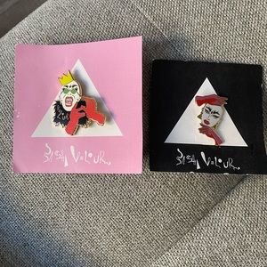 Sasha Velour Enamel Pins